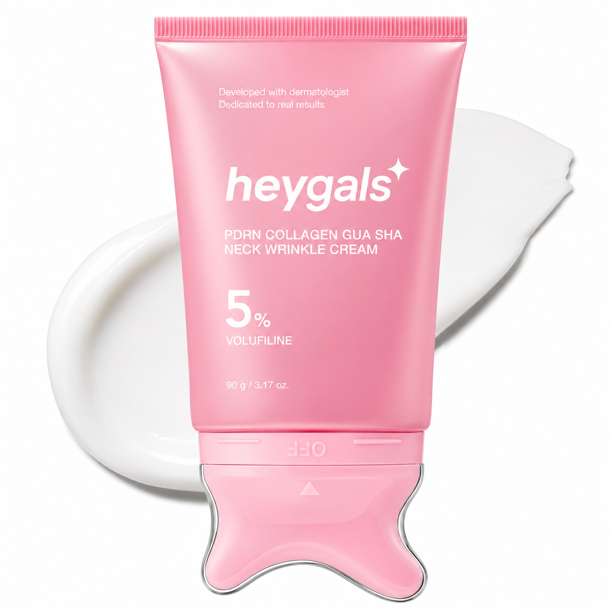 HeyGals Pink Collagen Wrinkle Neck Cream